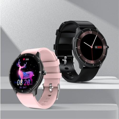 Smartwatch Temperature Heart Rate Monitor Blood Pressure Measurement Bluetooth Music contral IP68 Waterproof for iphone Xiaomi