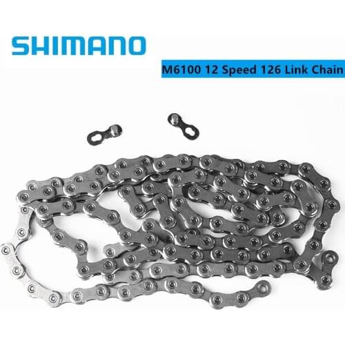 SHIMANO SLX M7100 M6100 M8100 12 Speed Chain 118/126 Link Mountain Bike Bicycle Chain CN M7100 MTB 12Speed With Quick-link