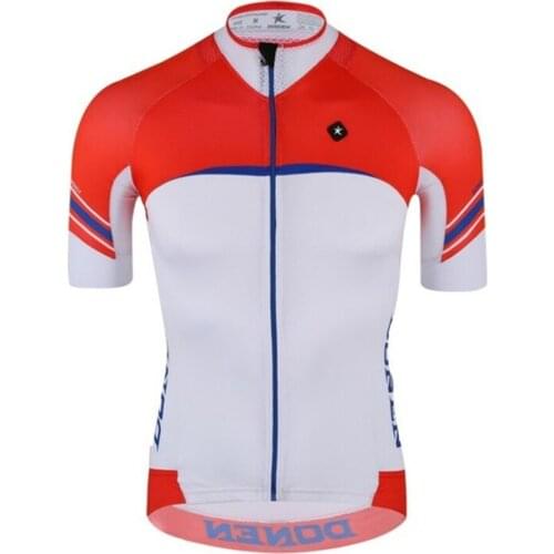 Donen Quick Dry Breathable Cycling Jersey Short Sleeve Summer Spring Mens Shirt Bicycle Wear Racing Tops Cycling Clothings