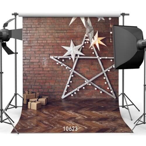 Vinyl Photography Background Brown Wall Floor Starfish Star For Portrait Child Baby New Born Backdrop Photocall Photo Studio