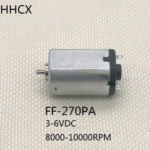 1PCS FF270PA FF-270PA motor large torque small DC motor 270 3-6VDC toy car DIY small accessories
