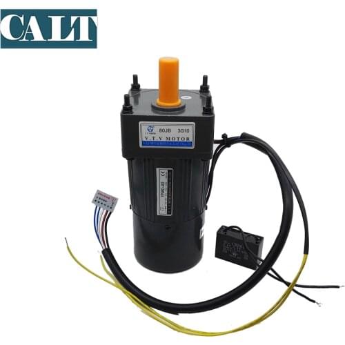 220V VTV YN80-40 80JB3G10 40W Gear motor 5 wires variable speed motor with brake
