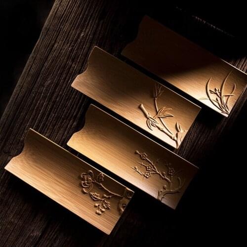 Kung Fu tea set accessories bamboo tea pad tea towel reward Tea Lotus tea box tea set storage accessories