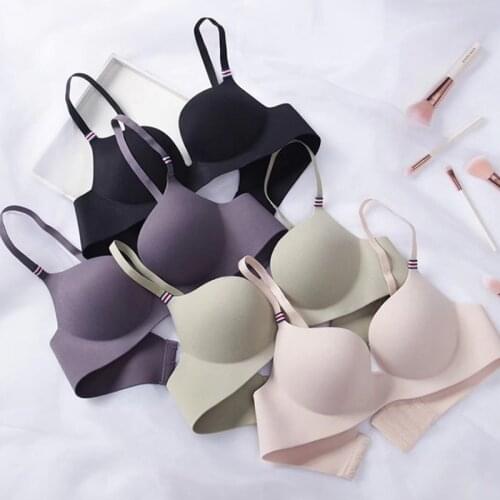 New Fashion Sexy Comfortable Bra For Women Push Up Lingerie Seamless Bra Bralette Wire Free Brassiere Female Underwear Intimates