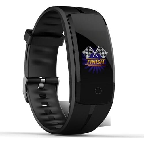 Color screen smart bracelet weather forecast sports mode sports track drinking water reminder health bracelet Qs100