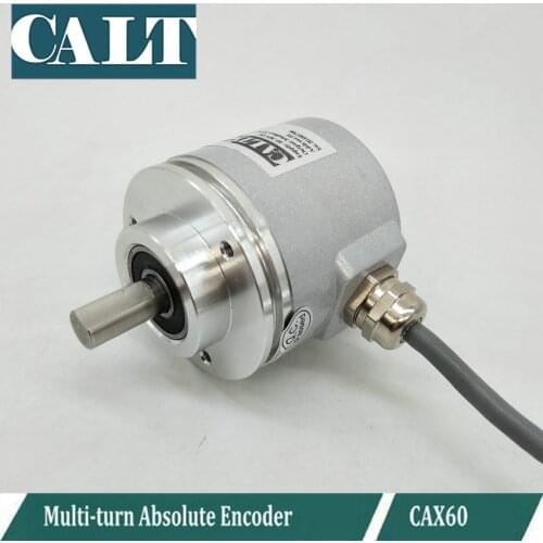 CALT multiturn 256 laps SSI absolute rotary encoder 12bit position sensor CAX60R1208E10SGB