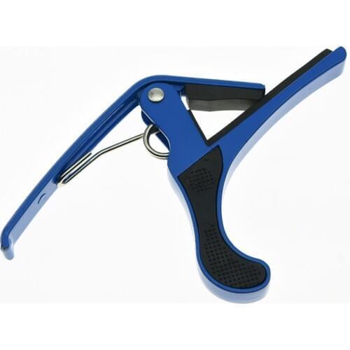 KAISH Blue Acoustic Electric Guitar Capo Quick Change Release Trigger Key Clamp