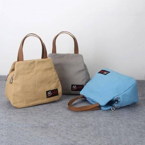 New Literary and Artistic Small Fresh Canvas Bag Summer Small Bag Fashion Womens Handbag Polyester Cotton Mommy Hand Bag