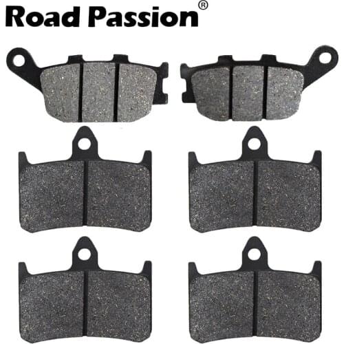 Road Passion Motorbike Front & Rear Brake Pads For HONDA CB900F CB900 CB 900 F Hornet 919 2002-2007 CBR 900 RR CBR900RR (92-97)
