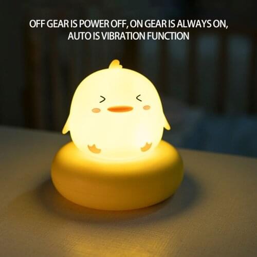 Dropshipping USB Rechargeable Night Light Cat Soft Night Lights Touch Sensor Bedroom Bedside Lamp With Remote For Kids Baby Gift