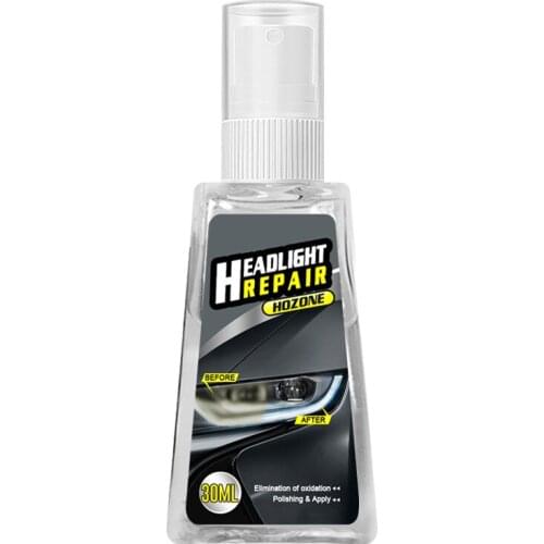 Rush Sale!30ML Car Headlight Lens Restorer Repair Liquid Polish Auto Light Cleaner Set Environmentally Friendly Brand