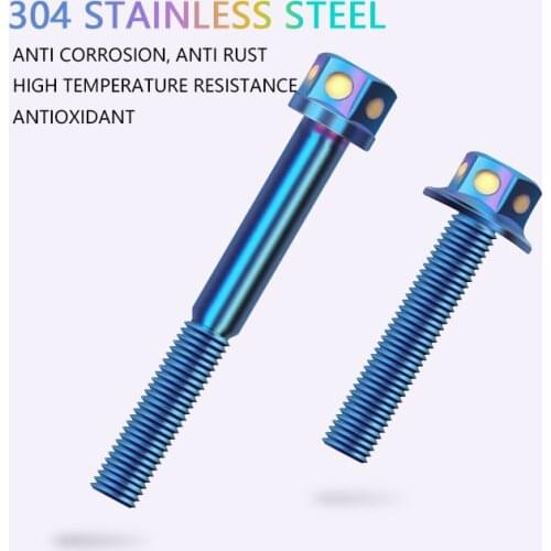 SCOOTER ATV Motorcycle Hexagonal Stainless Steel Screw M8*25/30/35/40/45/55