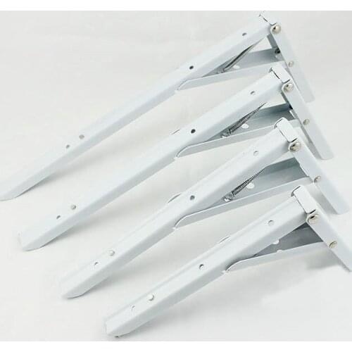 Folding High Quality Shelf Brackets 14" RV Table Metal Bracket Door Hardware