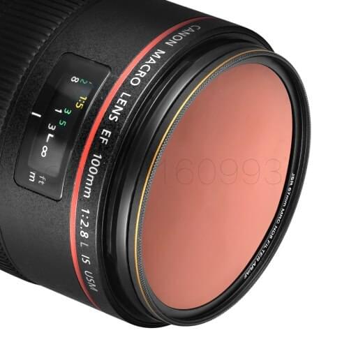 52 58 67mm ND4 ND8 ND16 Glass Neutral Density Photography filter for canon for nikon DSLR Camera 52MM 58MM 67MM with box