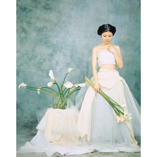 Tye-Die Muslin wedding backdrops photography,100% cotton cloth hand made photographic backgrounds for photo studio family DM207