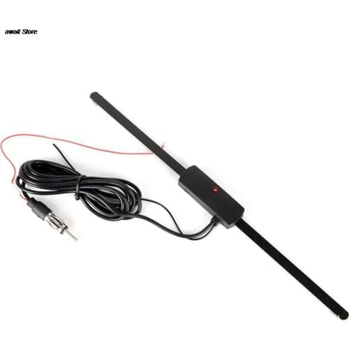 1pc 28cm Universal Car Aerial Antenna Windshield Electric Radio 12V FM/AM Automatic Aerial