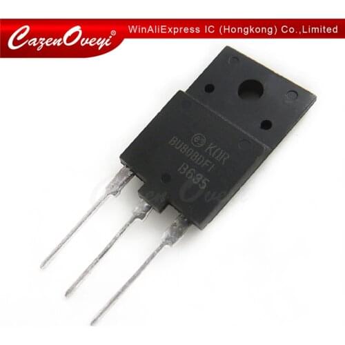 10Pcs/Lot BU808DFI TO-3PF BU808DF BU808D BU808 TO-3P new original In Stock