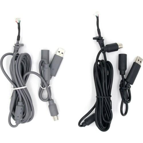 4 Pin Wired Controller Interface Cable With USB Breakaway Adapter For XBOX-360 Controller Accessories