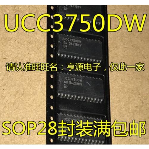 5pieces UCC3750DW UCC3750DWTR UCC3750 SOP-28