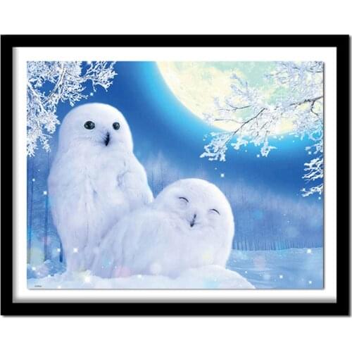 Diamond Painting Owl Cross Stitch 5D "Animal" Diamond Handmade Full Square Embroidery DIY Home Decor