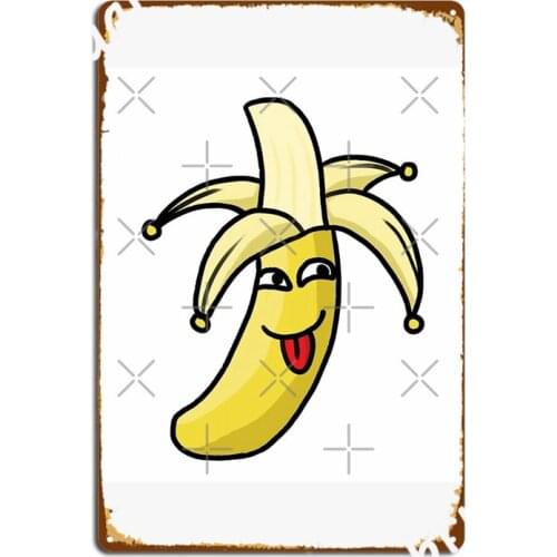Banana Joker Metal Signs Wall pub Kitchen Retro Plaques Tin sign Posters