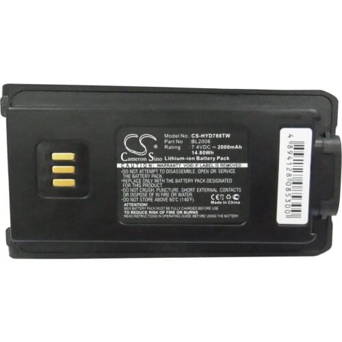 CameronSino for HARRIS HDP100 HDP150 HYTERA PD7 PD785 PD785G HYT DMR PD-702 PD-700 PD780 PD-788 BL2006 BL2008 battery