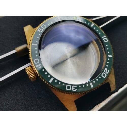 HEIMDALLR Watch Case Bronze 62MAS Aluminum Bronze Watch Case Adapts To Japanese Nh35a/36a Movement To Refit The Waterproof