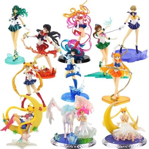 13-22cm 11Styles Cartoon Princess PVC Figure Toys