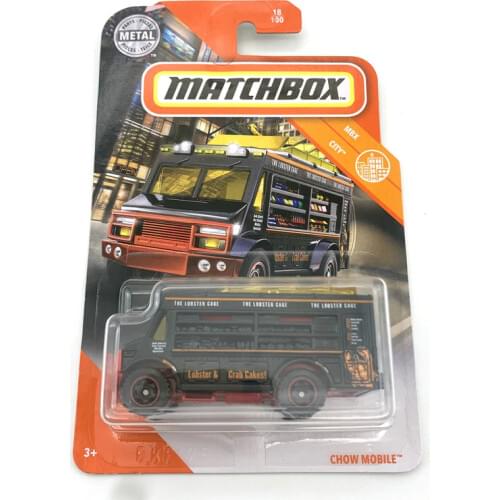 2020 Matchbox Cars 1:64 Car CHOW MOBILE Metal Diecast Alloy Model Car Toy Vehicles