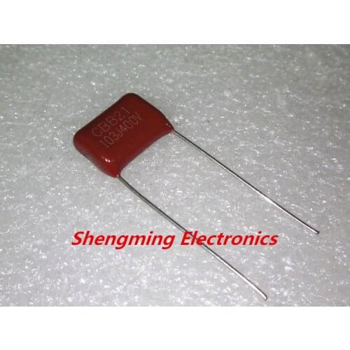 20PCS 400V 103J 10nF 0.01UF P=10MM CBB Capacitors