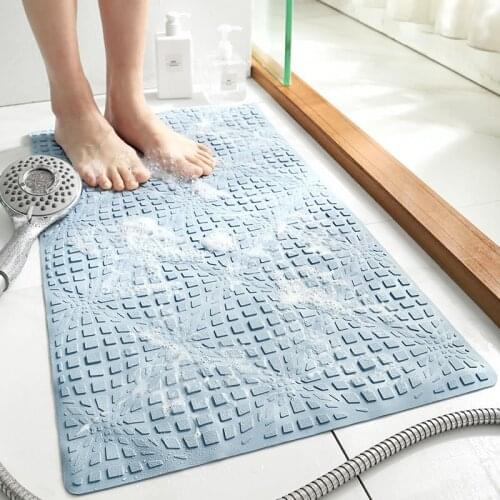 Modern Simple Rubber Bathroom Antiskid Pad Star Hotel Bath Room Hydrophobic Massage Bathroom Mat Household Foot Pad