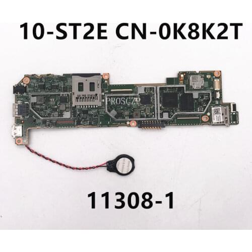 For Latitude 10 ST2e Z2760 Tablet Atom DLP10 A05 Laptop motherboard CN-0K8K2T 0K8K2T 47JY4 11308-1 100% working well