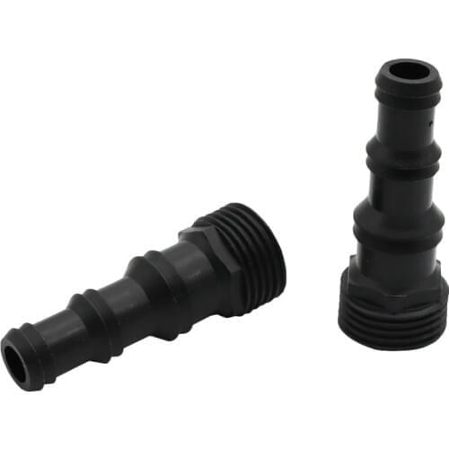 Multifunction Quick Connector with 3/4 Inch Male Thread Agriculture Garden Hose Repair Fittings Hose Joints 3 Pcs