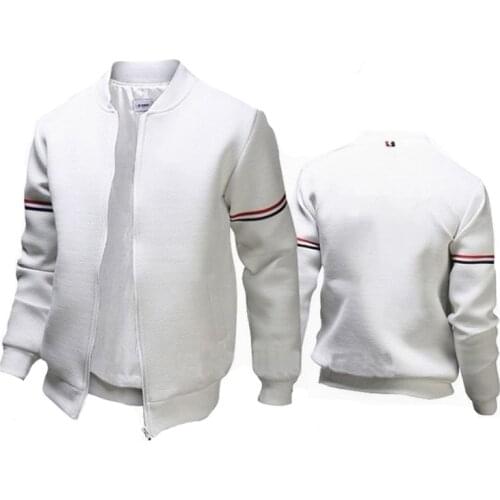 Mens Fashion Warm Windproof Jacket Zipper High Street Coats Casual Streetwear Hip Hop Fitness Males Clothing 2021 Trendy