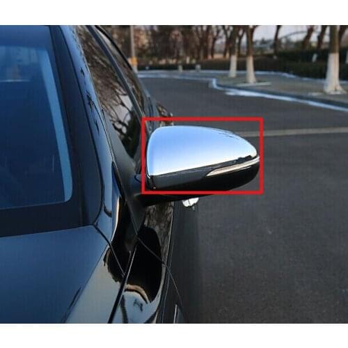 For KIA K5 2016-2018 ABS Chrome Car Accessories Side Mirror Cover Trim Rear View Cap Overlay Molding Garnish