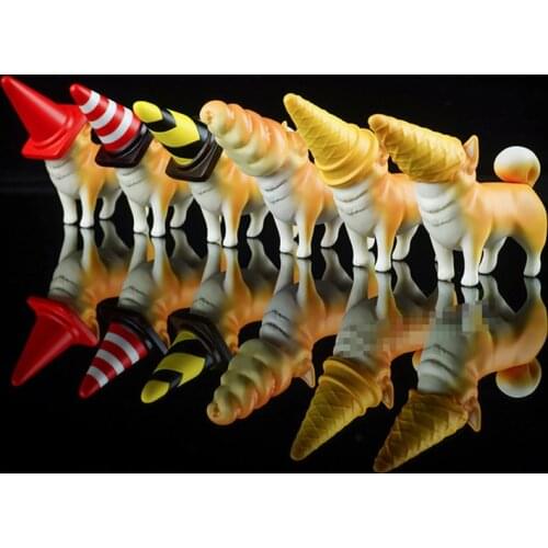 Japanese original capsule box toys 8 sets Pets cute kawaii cone corne shiba Inu Drill gashapon figures Model Kids Toy Gift