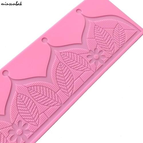 New Lace Silicone Mat DIY Wedding Fondant Cake Decoration Tools SugarCraft