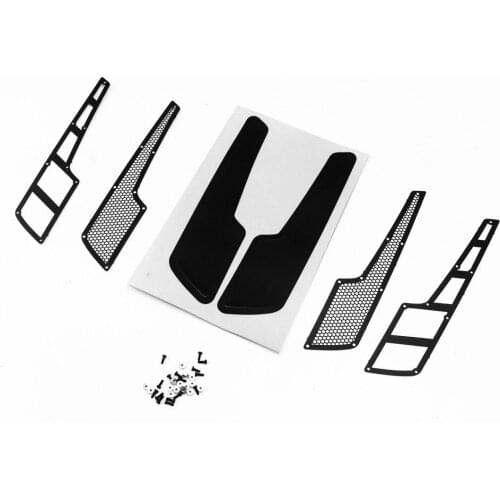 NEW CC HAND Metal Hood Vents assembly For AXIAL SCX10 90046/90047 cherokee