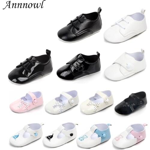 Newborn Baby Boy Shoes for Girls Toddler Leather Moccasins First Step Tenis Casual Sneakers Soft Sole Infant Walking Trainers