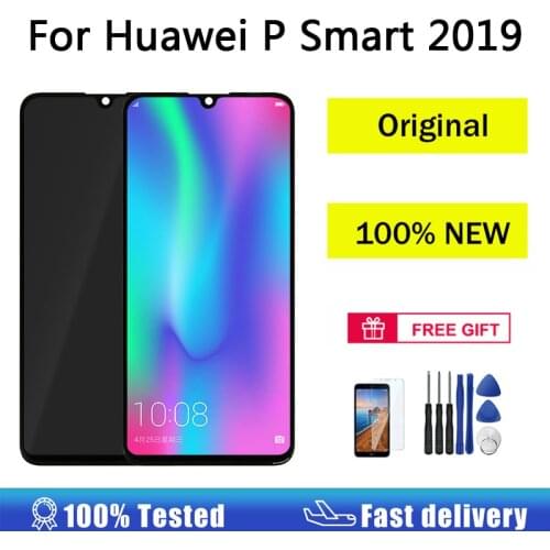 AUMOOK Original for Huawei P Smart 2019 LCD Display Touch Screen Digitizer Assembly for Huawei POT-LX1 L21 LX3 LCD Screen Parts