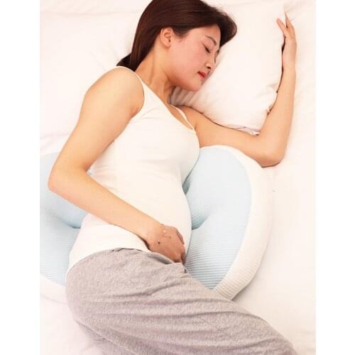 Pregnant womens pillow waist side sleeping pillow multifunctional U-type sleeping side sleeping pillow abdominal cushion pillow