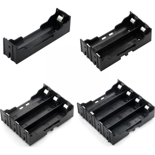 Portable ABS 18650 Power Bank Cases 1/ 2/ 3/ 4/ 18650 Holder 1 3 Slot Batteries Container Battery 4 2 Case Storage Box