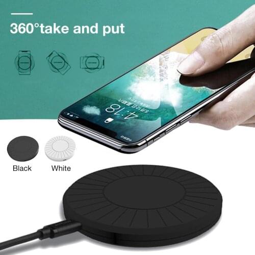 QI Mobile Phone Wireless Charger 5W General Charge for Apple Mobile Phone Universal Desktop Wireless Fast Charging Pad