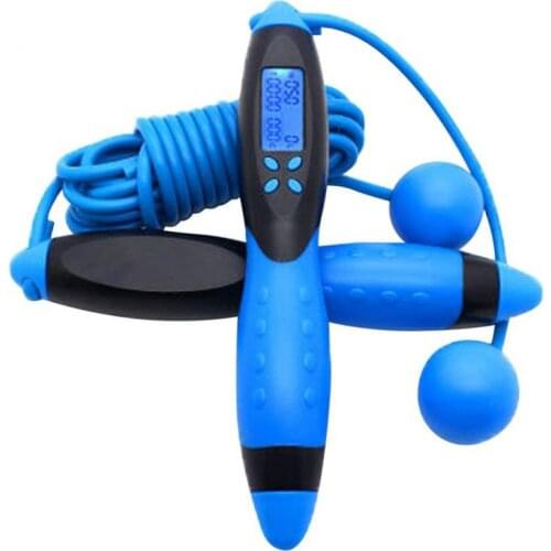 Rope Skipping Intelligent Electronic Counting Skipping Rope Weight Loss Fitness Equipment LCD Screen Indoor Fitness Equipment