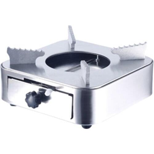 Drawer-type Alcohol Stove Solid Liquid Alcohol Cooking Supplies Thicken Outdoor Camping Alcohol Stove Small Hot Pot