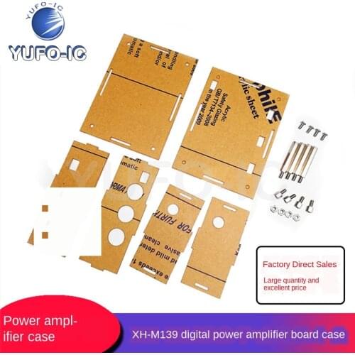 1PCS Power Amplifier Outer Shell XH-M139 2.1-Channel Digital Power Amplifier Board TPA3116D2 Digital Housing x-110g