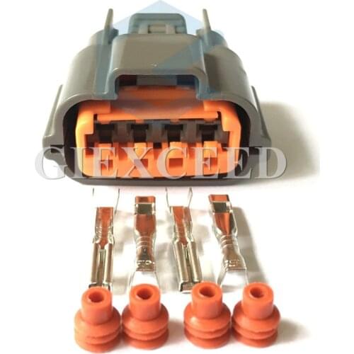 2 Sets 4 Pin 6098-0144 RB & SR Cam Angle Sensor CAS Auto Connector Intake Pressure Sensor Socket For Nissan Sr20det