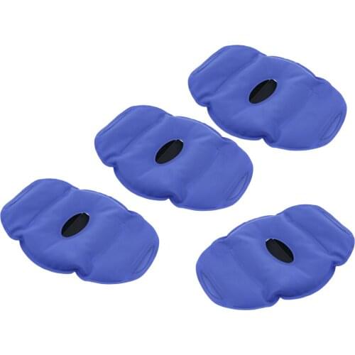 4 Pieces Knee Hot Pack Wrap Gel Ice Bag Cold Knee Brace With Strap Injury Swelling