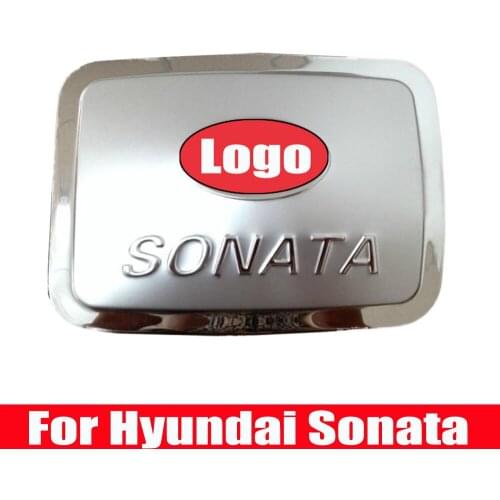 Car refit fuel tank cover fuel filler flap gas lid cap For Hyundai Sonata Car Styling Auto Oil Fuel Tank Cover Cap