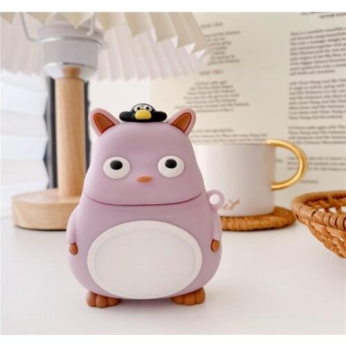Spirited Away Japanese Anime Bluetooth Wireless Earphone Earphone Cases for Apple Airpods 1 2 Pro Case